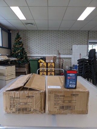 Ca. 30x Heavy duty batterij Ansman, 4R25