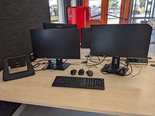 2x Monitor Iiyama, Prolite XUB2492HSU/XUB2492HSN