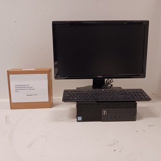 Dell Optiplex + Accessoires, Zwart
