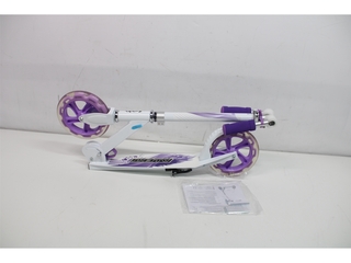 Alert Spinout Step Met Grote Wielen Paars/Wit
