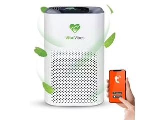 VitalVibes Luchtreiniger Pro  Air Purifier met HEPA Filter  Automatisc