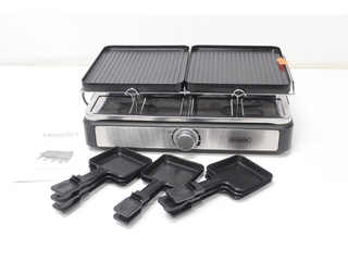 Bourgini Gourmet Raclette Grill Plus  8 personen  Afneembare en omkeer