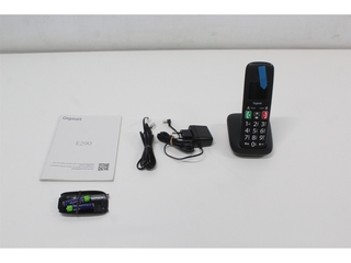 Gigaset E290 E Draadloze Thuistelefoon voor senioren, zwart