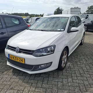 Personenauto Volkswagen, Polo 1.2 TSI BlueMotion Highline, wit, 2013