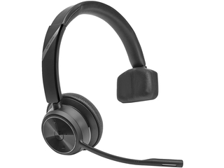 Plantronics Poly Savi 7310 UC Monaural DECT 1880-1900 MHz Headset Zwar