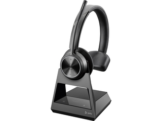 Plantronics Poly Savi 7310 UC Monaural DECT 1880-1900 MHz Headset Zwar