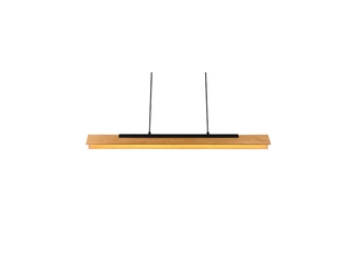 Trio leuchten Led Hanglamp 25W Warm Wit 3000K Dimbaar Rechthoek Zwart