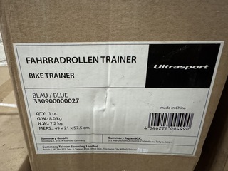 2x Rollentrainer voor fiets Ultrasport