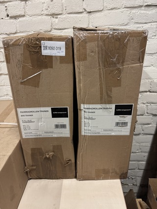 2x Rollentrainer voor fiets Ultrasport
