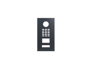 DoorBird Afdekplaat voor D2101V IP video deurintercom RAL 7016