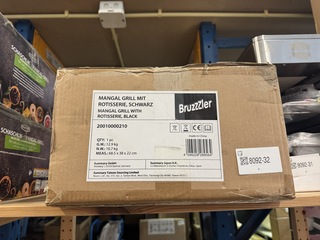 3-in-1 barbecue met rotisserie Bruzzzler