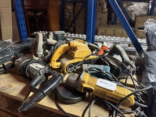 Ca. 10x Divers bouwgereedschap w.o. DeWALT, Makita, Metabo, Würth