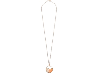 Skagen Dames Stainless Steel Parelmoer Ketting One Size