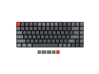 Keychron K3 Ultraslim RGB draadloos Gaming Toetsenbord Optisch Rood Ve