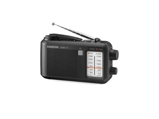 Sangean MMR77 Noodradio AM/FM  met dynamo spatwaterbestendig  zaklamp