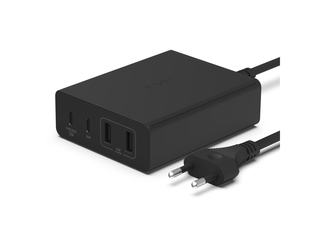 Belkin Boost Up Charge Pro Adapter  4poorts  USBC  108W  Zwart