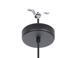Eglo Dolwen Hanglamp  E27  335 cm  Zwart Textiel