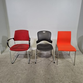 Partij diverse stoelen,  O.a Drabert