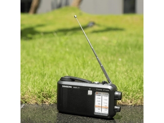 Sangean MMR77 Noodradio AM/FM  met dynamo spatwaterbestendig  zaklamp