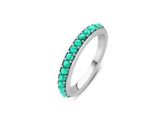 Ti Sento Ring 12123TQ  15.25 mm / maat 48 Zilver