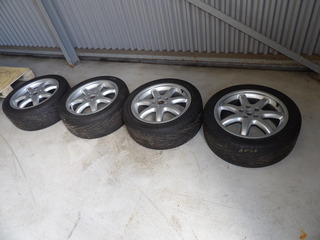Set van 4 Audi Ronal Bolero velgen 8Jx18 ET48 5×112, 4D0 601 025 F, zi
