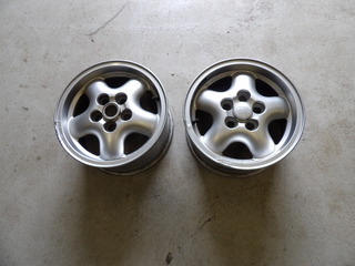 Set van 2 Land Rover Discovery Range Rover LP P38 Stratos velgen 8Jx16
