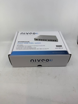 5x AVB switch Niveo, NGSME9AVB