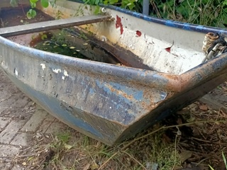 (Locatie Heeg) Metalen punter