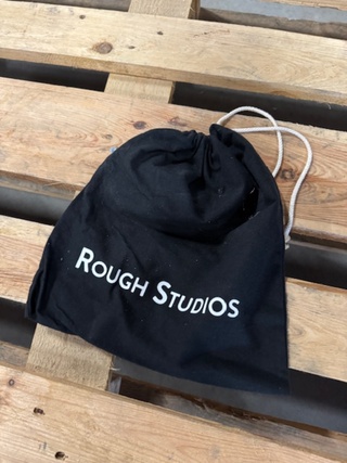 Partij dustbags/kledingzakken, Rough Studios, zwart