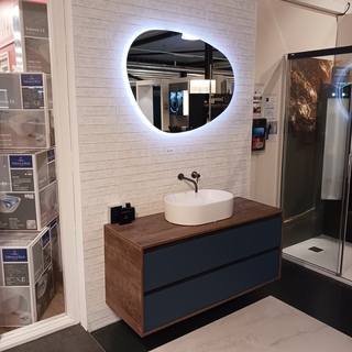 Showroom badkameropstelling, Pelipal