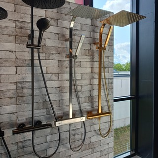 Douche combinatie Tres, 19039306AC, Steel Finish