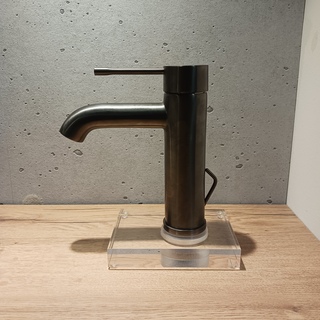 Wastafel mengkraan Grohe, Essence, rvs look