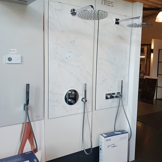 Inbouw douchecombinatie Tres, 28125004, Chrome finish