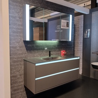 Showroom badkamer opstelling Pelipal, Contigo DL