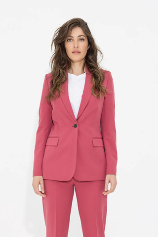 Ca. 25x Broek en 22x colbert, Suitss Me, Daily Food, Earth Red