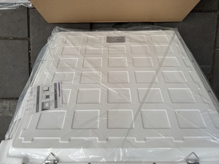6x Led panel light 36W 4000K 595x595x30 mm Ellipz Lighting