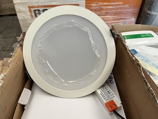 9x Led inbouwspot/-paneel 17W met led driver Ellipz Lighting