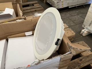 9x Led inbouwspot/-paneel 17W met led driver Ellipz Lighting
