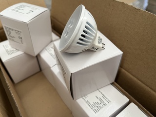 Ca. 120x Led spot SP1 MR16 GU5.3 4W 2700K  Lemnis Lighting