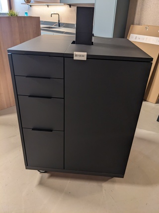 Showroom display ladekast zwart