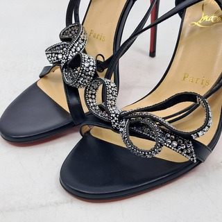 Paar dames sandalen met hakken maat 38, Christian Louboutin