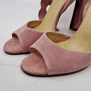 Paar dames sandalen met hak maat 38, Christian Louboutin