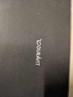Wandcloset met bril, Duravit, Futura Vas.sos VRX NM, zwart