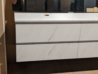 Showroom badkameropstelling, Pelipal, Rubano