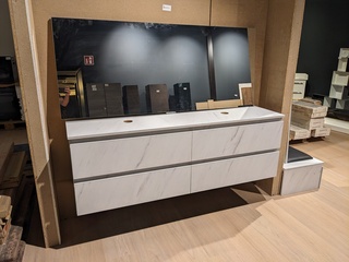 Showroom badkameropstelling, Pelipal, Rubano