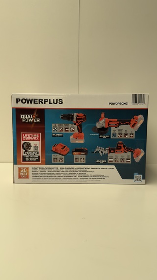 Gereedschapsset compleet Dual Power, POWDPBOX01