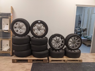 12x Winterband op LM velg, Passend Op O.a. Audi
