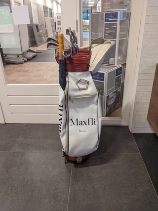 Golftas met 11x golfclub, Maxfli