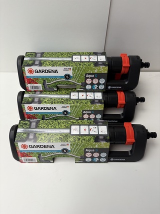 5x Zwenksproeier Gardena , Aua-S