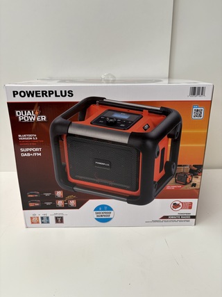 Bouwradio Dual Power